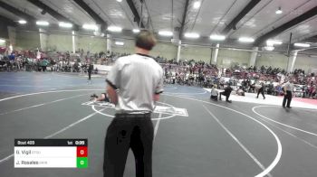 70 lbs Quarterfinal - Gabriel Vigil, Stout Wrestling Academy vs Jeremiah Rosales, Grindhouse WC