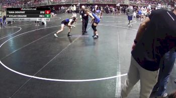 113 lbs Champ. Round 2 - Kaia Douthit, St Paul Youth Wrestling vs Kylah Krause, Palmyra Wrestling Club - Girls