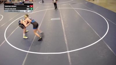 16U - 150 lbs Cons. Round 5 - Tristan Hruby, Frontier Wrestling Club vs Ethan Nelson, Minnesota