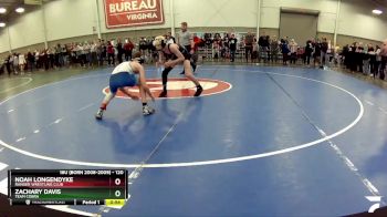 120 lbs Cons. Round 2 - Noah Longendyke, Ranger Wrestling Club vs Zachary Davis, Team Cobra