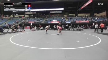 160 lbs Cons. Round 3 - Kiley Hubby, Dickinson State vs Kylee Tait, Campbellsville