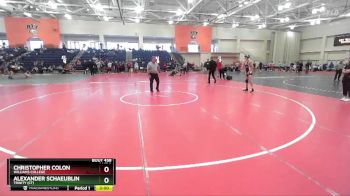 125 lbs Semifinal - Alexander Schaeublin, Trinity (CT) vs Christopher Colon, Williams College