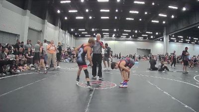 80 lbs Round 2 (8 Team) - Broc Lee Butman, Backyard Brawlers Gold vs Beau Fields, Backyard Brawlers Red