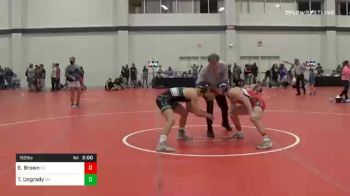 152 lbs Consolation - Elijah Brown, NC vs Tommy Ungrady, OH