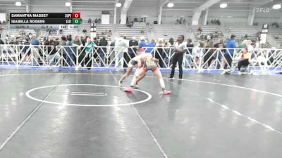 107 lbs Rr Rnd 3 - Samantha Massey, Superior Elite - HSG vs Isabella Rogers, Elite Teal - HSG