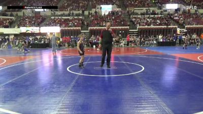 66 lbs Champ. Round 2 - Benjamin Catellier, Casper Wrestling Club vs Joe Soldano, Falls Academy