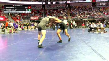2A-215 lbs Cons. Round 4 - Mason Nally, Clarinda vs Trevor Bailey, Iowa Falls-Alden