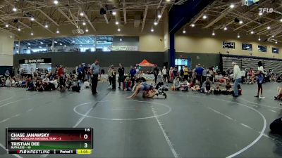 115 lbs Round 5 (8 Team) - Tristian Dee, Ruthless vs Chase Janawsky, North Carolina National Team