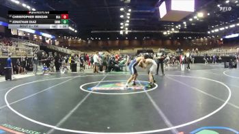 150 lbs Champ. Round 1 - Christopher Benzan, Mater Lakes Academy vs Jonathan Diaz, Southwest Miami