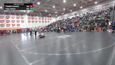 190 lbs Champ. Round 2 - Tanner Arledge, Columbus St. Francis DeSales vs Paul Tepley, Cuyahoga Valley Christian Academy