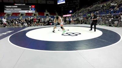 175 lbs Quarters - Mario Carini, CA vs Waylon Cressell, IN