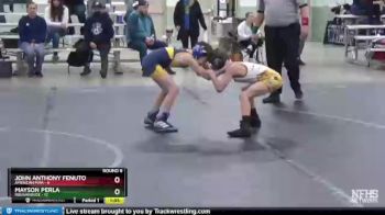 64 lbs Round 6 (8 Team) - John Anthony Fenuto, American MMA vs Mayson Perla, Roughhouse