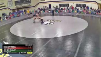 133 lbs Cons. Semi - Randy Frailey, Siena Heights vs Jake Campbell, Henry Ford College