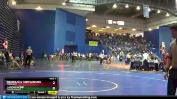 152 lbs Cons. Round 1 - Nickolaos Partsanakis, Penncrest vs Jaxon Kopp, Caesar Rodney