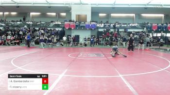 107 lbs Semifinal - Ava Gamberdella, Branford vs Tatianna Irizarry, Ledyard