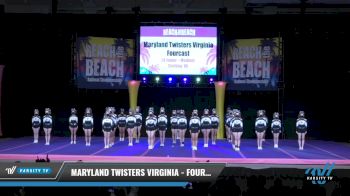 Maryland Twisters Virginia - Fourcast [2021 L4 Junior - Medium Day 2] 2021 ACDA: Reach The Beach Nationals