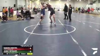 193 lbs 5th Place Match - Korey Retzlaff, Richmond Blue Devil Elite vs Dakota Winchel, Cedar Springs WC