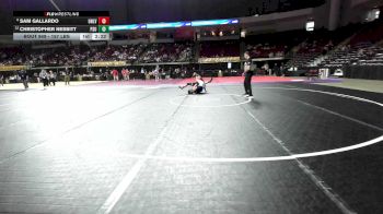 157 lbs Consi Of 8 #2 - Sam Gallardo, UNLV vs Christopher Nesbitt, Pennsylvania State