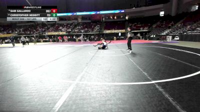 157 lbs Consi Of 8 #2 - Sam Gallardo, UNLV vs Christopher Nesbitt, Pennsylvania State