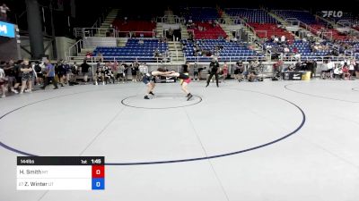 144 lbs Cons 64 #1 - Hamish Smith, MT vs Zane Winter, UT