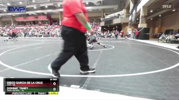 120 lbs Champ. Round 1 - Dominic Taney, Team Central vs Diego Garcia De La Cruz, CSTC