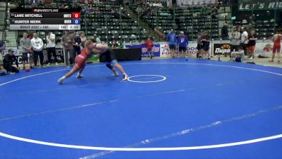 190 lbs Cons. Sub-semis - Lane Mitchell, Mwtc vs Hunter Merk, Moen