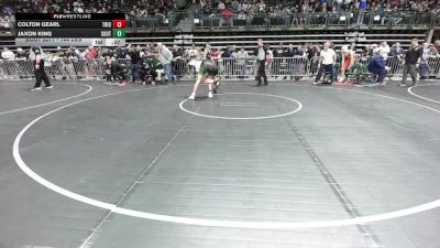 144 lbs Quarterfinal - Colton Gearl, Triumph Trained vs Jaxon King, South Plainfield