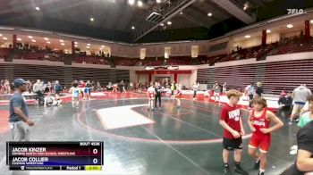 113 lbs Cons. Semi - Jacob Kinzer, Edmond North High School Wrestling vs Jacob Collier, Cushing Wrestling