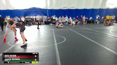 92 lbs Round 1 (8 Team) - Jack Yetzer, Noke Wrestling RTC vs Jaxson Becerra, FORGE