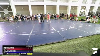 170 lbs Quarterfinal - Romie Uhrig, CO vs KyLee Lindsley, MT