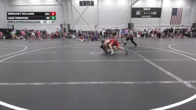 165 lbs Semis & 1st Wrestleback (8 Team) - Merhawy Williams, Kraken Blue vs Luke Tompkins, Iron Horse White