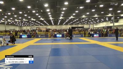 MARCUS CALEB MIRANDA vs LOGAN ALLEN WILLIAMS 2023 IBJJF Jiu-Jitsu CON ...