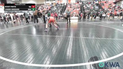 106 lbs Rr Rnd 2 - Wyatt Fritts, Tahlequah Wrestling Club vs Caiden Grizzard, Wagoner Takedown Club