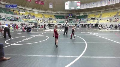 49 lbs Final - Jonathan Robinson, Panther Youth Wrestling-CPR vs Callie Wallace, Beebe Badgers Wrestling Club