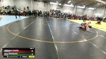 138 lbs Champ. Round 1 - Nico Bekkedahl, Poudre vs Jeremiah Coates, Canon City