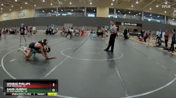 88 lbs Quarterfinal - Amarae Phillips, Noke Wrestling vs David Murphy, Va Team Predator