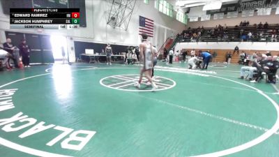 132 lbs Semifinal - Edward Ramirez, Rancho Mirage vs Jackson Humphrey, Sultana