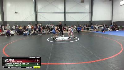 130 lbs Round 5 - Lily Feist, Bear Claw Wrestling Club vs Daneill Amayah Tristan, Tri Cities Wrestling Club