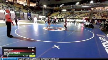 170 Class 2 lbs 1st Place Match - Ali Haiser, Marquette vs Nevaeh Wardlow, Oak Park