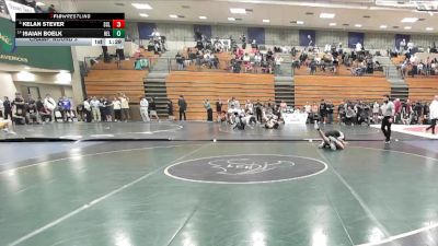 175 lbs Champ. Round 3 - Kelan Stever, San Clemente vs Isaiah Boelk, Helix