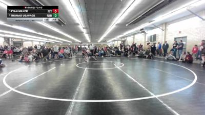 80 lbs Quarterfinal - Ryan Miller, Pittston vs Thomas Usavage, Plymouth
