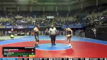 Quarterfinal - Cole Baiamonte, Holy Cross vs Eli Latilois, Baton Rouge