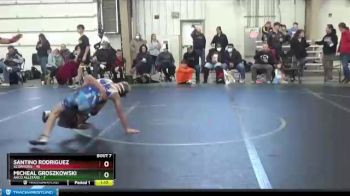 110 lbs Round 3 (6 Team) - Micheal Groszkowski, AACo Allstars vs Santino Rodriguez, Scorpions