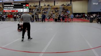 197 lbs Cons. Round 2 - Cole Rogers, Iowa Central Community College vs Jackson Peak, UW-Eau Claire