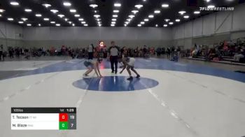 105 lbs Prelims - Treshaun Tecson, Team Tulsa NDT vs Marcus Blaze, Roundtree