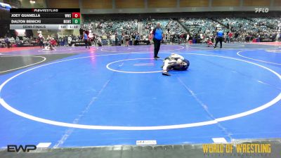 132 lbs Semifinal - Joey Guanella, Windsor Wrestling Club vs Dalton Benicki, Motherlode Wrestling Club