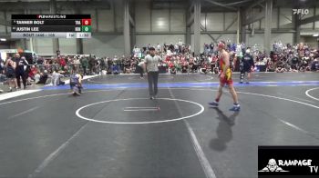 105 lbs Quarterfinal - Justin Lee, Renegades vs Tanner Bolt, Trailhands
