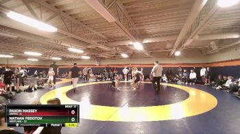 81 lbs Semis & 3rd Wb (16 Team) - Nathan Fedotov, Westlake vs Paxon Massey, Uintah