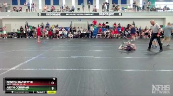 72 lbs Round 1 (6 Team) - Benton Bassett III, West Forsyth WC vs Aidyn Cornman, U2 Upstate Uprising