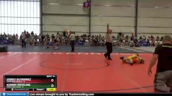 52 lbs Round 5 - Korbin Kiessling, Maryland GOLD vs Jodeci Gutierrez, Team New Mexico